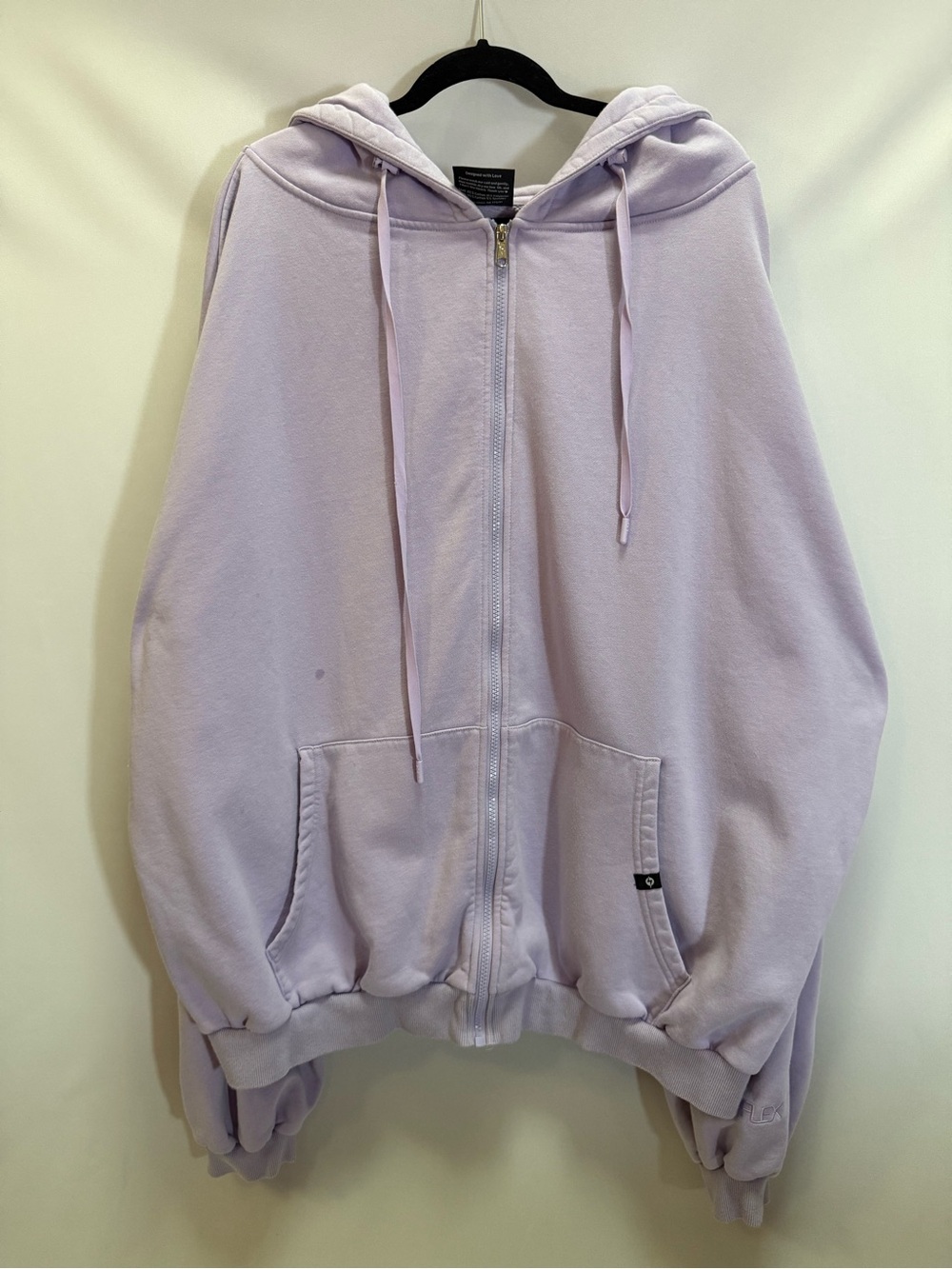 POPFLEX Zip-Up Hoodie - Lavender